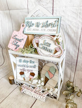Load image into Gallery viewer, Tier Tray I Scream for Ice Cream Decor
