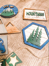 Load image into Gallery viewer, Tier Tray Mountain Home Decor