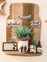 Load image into Gallery viewer, Tier Tray Potty Time Decor