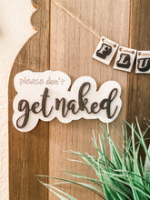 Load image into Gallery viewer, Tier Tray Potty Time Decor