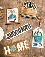 Load image into Gallery viewer, Tier Tray Succulent Cactus Decor