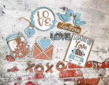 Load image into Gallery viewer, Tier Tray Load of Love and Love Birds