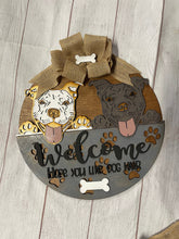 Load image into Gallery viewer, Custom Welcome Dog Hair Signs