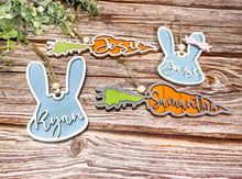 Load image into Gallery viewer, Personalized Easter Basket Name Tags 3D