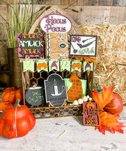 Load image into Gallery viewer, Tier Tray Halloween Witches House Decor