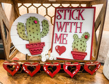 Load image into Gallery viewer, Tier Tray Valentines Succulent