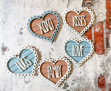 Load image into Gallery viewer, Valentines Day Heart Ornament Decor