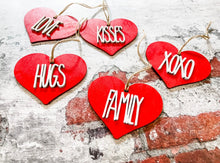 Load image into Gallery viewer, Valentines Day Heart Ornament Decor
