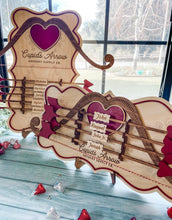 Load image into Gallery viewer, Cupid's Bow and Personalized Arrows Valentines Decor