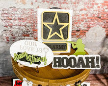 Load image into Gallery viewer, Tier Tray US Army Decor