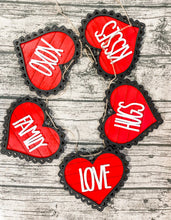Load image into Gallery viewer, Valentines Day Heart Ornament Decor