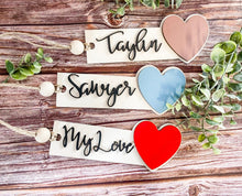 Load image into Gallery viewer, Personalized Basket Name Tags 3D