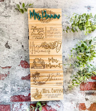 Load image into Gallery viewer, Teacher Appreciation Personalized Whiteboard Chalkboard Erasers