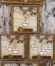 Load image into Gallery viewer, Mothers Day Hanging Hearts Frames
