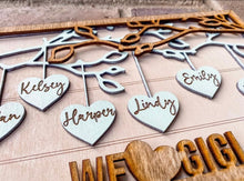 Load image into Gallery viewer, Mothers Day Hanging Hearts Frames