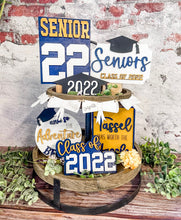 Load image into Gallery viewer, Tier Tray Senior Graduation Class of 2023 Decor