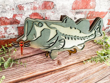 Load image into Gallery viewer, Gift Card Holder Bass and Dragonfly