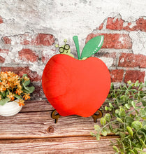 Load image into Gallery viewer, Gift Card Holder for Teachers Apple with Worm