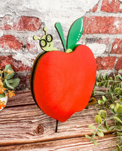 Load image into Gallery viewer, Gift Card Holder for Teachers Apple with Worm