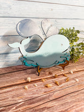 Load image into Gallery viewer, Gift Card Holder Whale with Water Spout Pull