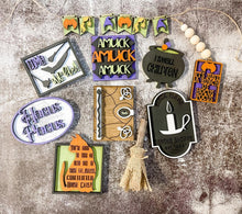 Load image into Gallery viewer, Tier Tray Halloween Witches House Decor