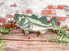 Load image into Gallery viewer, Gift Card Holder Bass and Dragonfly