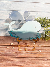 Load image into Gallery viewer, Gift Card Holder Whale with Water Spout Pull