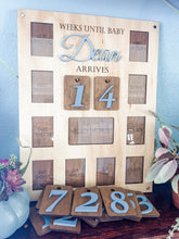 Load image into Gallery viewer, Pregnancy Maternity Baby Shower Countdown Photo Picture Frame