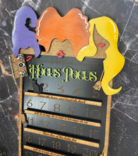 Load image into Gallery viewer, Hocus Pocus Sanderson Sisters Halloween Countdown