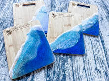 Load image into Gallery viewer, Charcuterie Shark Coochie Board Ocean Scene Mini Charcuterie Serving Tray