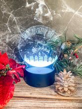 Load image into Gallery viewer, Santa Stop Here Personalized Christmas Night Light
