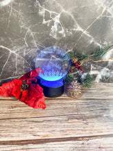 Load image into Gallery viewer, Santa Stop Here Personalized Christmas Night Light