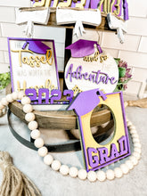 Load image into Gallery viewer, Tier Tray Senior Graduation Class of 2023 Decor
