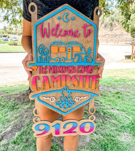 Load image into Gallery viewer, Campsite Sign Hanging Add-On Upgrade