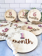 Load image into Gallery viewer, Baby 3D Milestone Markers photo props