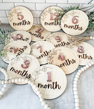 Load image into Gallery viewer, Baby 3D Milestone Markers photo props