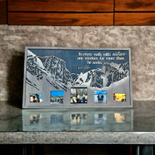 Load image into Gallery viewer, Mountain Vacation Yosemite Valley Inspired Picture Frame