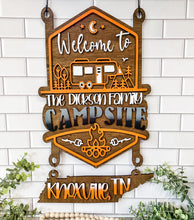 Load image into Gallery viewer, Campsite Sign Hanging Add-On Upgrade