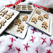 Load image into Gallery viewer, Gingerbread Cookie Tray Ornament Personalized