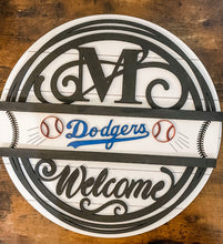 Load image into Gallery viewer, Interchangeable Monogram Slide-In Inserts Door Sign