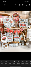 Load image into Gallery viewer, Tiered Tray Hot Cocoa Bar Decor