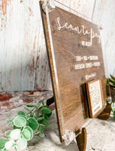 Load image into Gallery viewer, QR Code Business Sign with Easel Stand