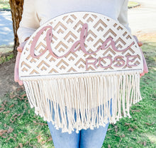 Load image into Gallery viewer, Bohemian Style Nursery Name Sign