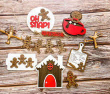 Load image into Gallery viewer, Tiered Tray Gingerbread Decor