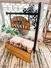 Load image into Gallery viewer, Box Planter with Sign