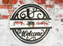 Load image into Gallery viewer, Interchangeable Monogram Slide-In Inserts Door Sign