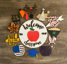 Load image into Gallery viewer, Classroom Teacher Interchangeable Door Sign