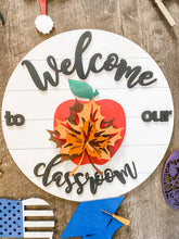 Load image into Gallery viewer, Classroom Teacher Interchangeable Door Sign