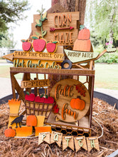 Load image into Gallery viewer, Tiered Tray Fall Fun Corn Maze Decor