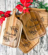 Load image into Gallery viewer, Personalized Acacia Cutting Boards